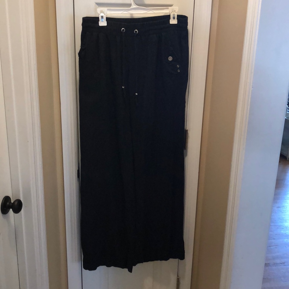 Black Linen Pants